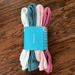 Bombas women's solids calf 4 pack